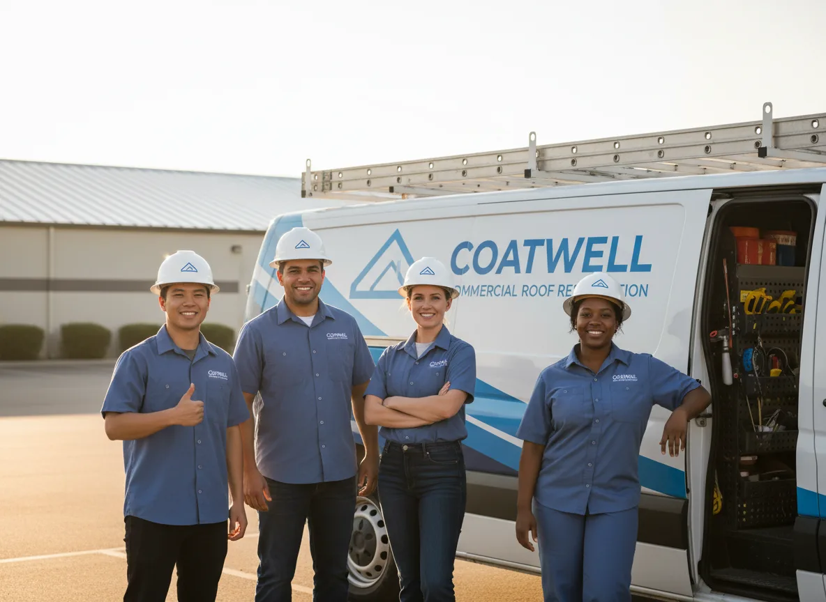 Commercial roof coating company in Brookville, KS